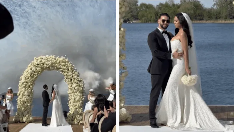 Locația de vis unde Dorian Popa și Andreea au făcut petrecerea de nuntă. Mirii au avut parte de un decor de poveste