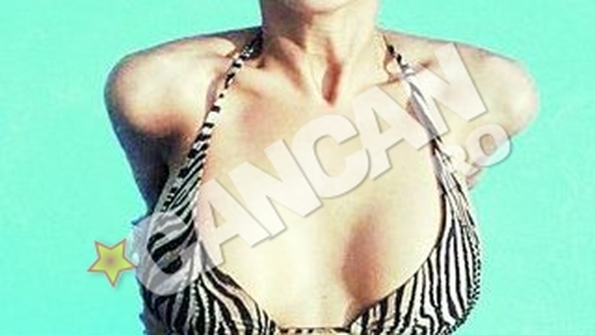 Andra si-a expus bronzul perfect si piercingul. Fata lui Nico, senzuala la piscina