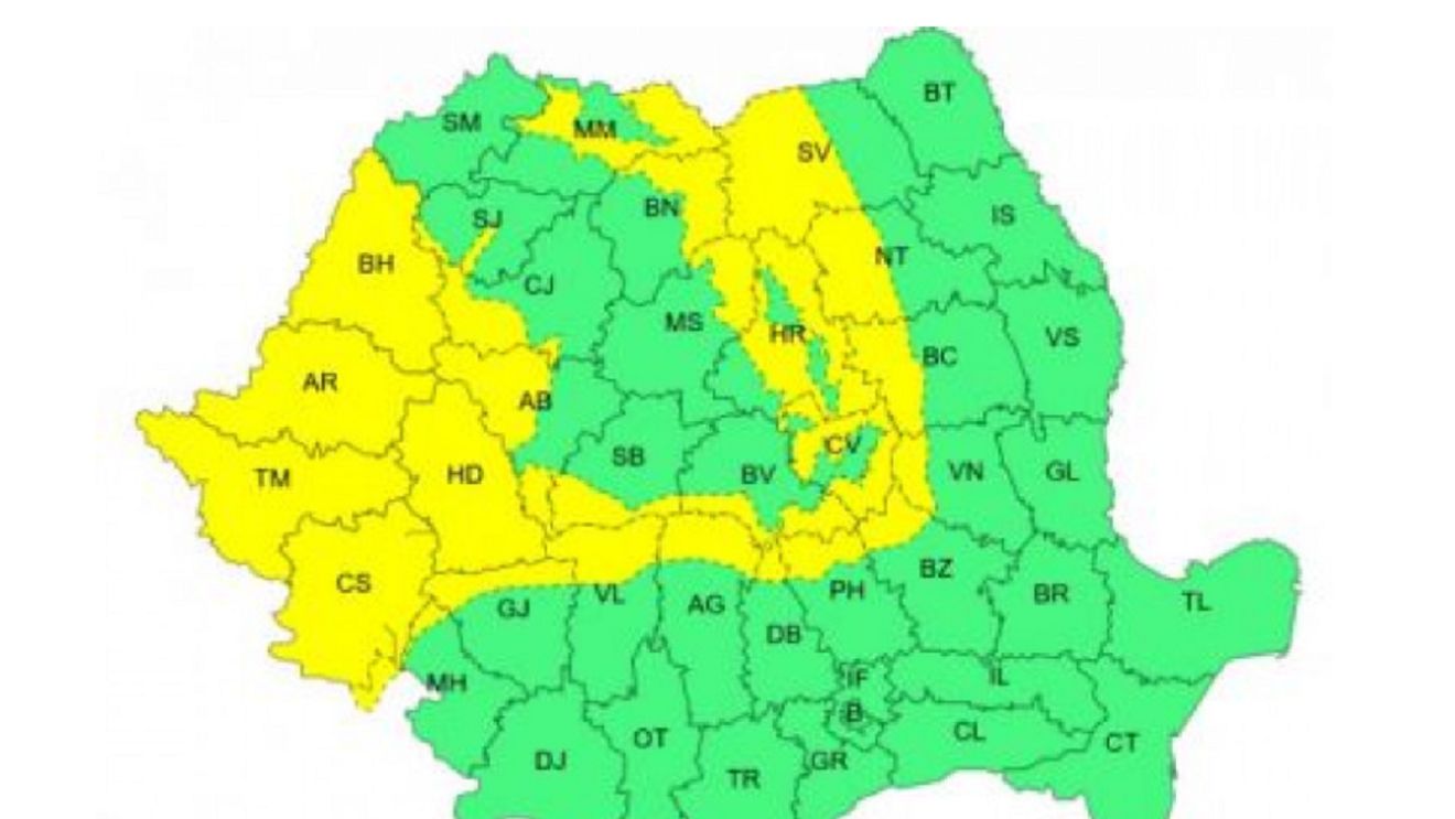 Cum arată acum prognoza meteo pentru primele zile din decembrie. Schimbare importantă în starea vremii din România