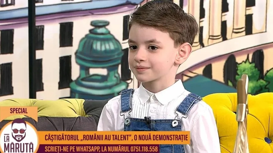Rareș Prisacariu l-a lăsat mut de uimire pe Cătălin Măruță! Ce a putut să îi spună câștigătorul Românii au talent prezentatorului în direct, la TV