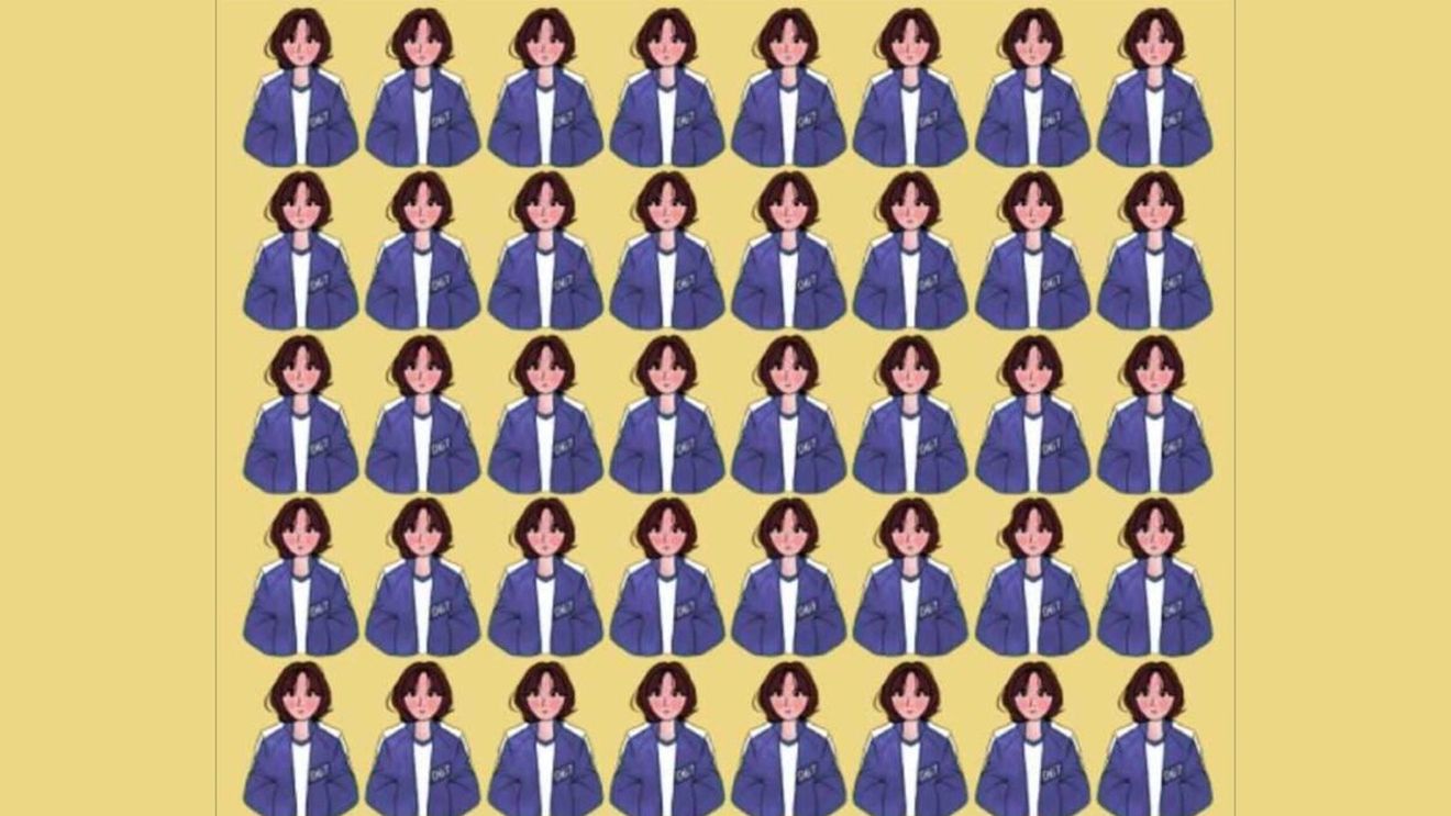 Iluzie optică virală | Una dintre aceste 40 de femei este diferită de toate celelalte. Geniile o găsesc în 9 secunde