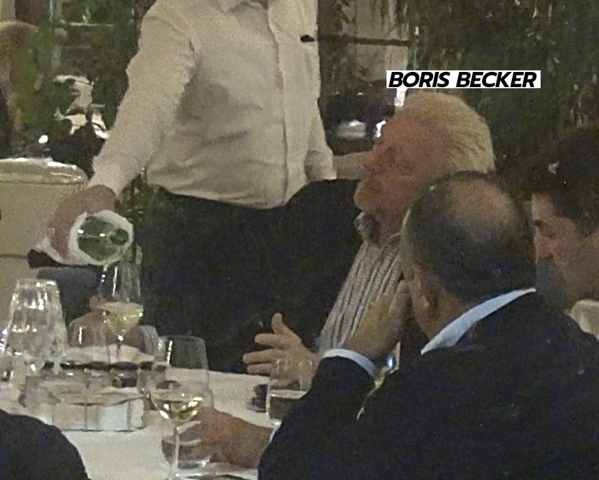 Boris Becker a cinat în cel mai scump restaurant din Capitală