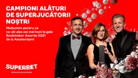 Hattrick pentru liderul național! Superbet câștigă 3 trofee la gala Bookmaker Awards de la Amsterdam!