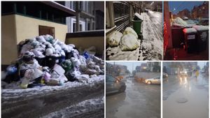 Bragadiru a devenit „împărăția gunoaielor”, în pragul Crăciunului. Locuitorii sunt revoltați: „Înotăm în noroaie”