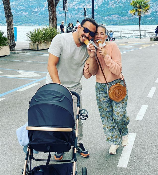Ștefan Stan, alături de soția lui, Simona (Foto: Facebook)