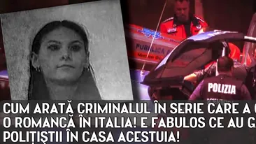 Cum arata criminalul in serie care a CRUCIFICAT o romanca in Italia! E FABULOS ce au gasit politistii in casa acestuia!