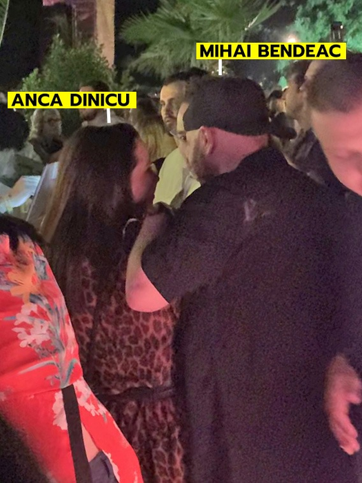 Scandal între Bendeac și Anca Dinicu, la Mamaia. S-a lăsat cu vorbe grele