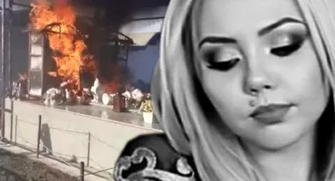 Breaking. Mormântul Denisei Răducu a ars ca o torță! Filmări șocante. EXCLUSIV