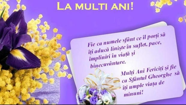 Cele mai frumoase urări și SMS-uri de Sfântul Gheorghe. Mesaje virtuale cu imagini