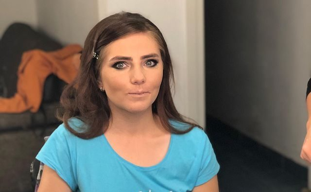 Vulpița, pe vremea când era „vedetă” la Antena 1 / Sursă foto: Instagram