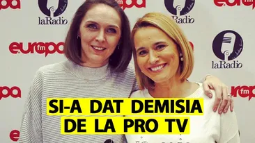 Bombă în televiziunea din România! Vedeta și-a dat demisia de la Pro TV