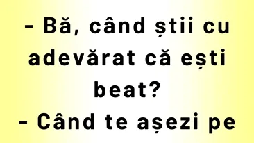 Bancul de weekend | Când știi cu adevărat că ești beat?