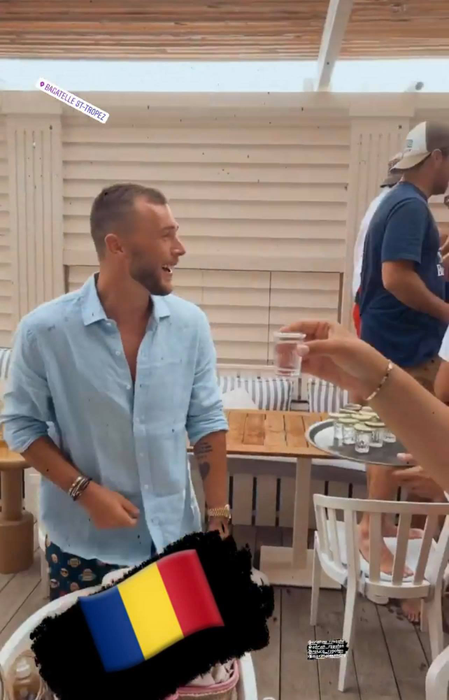 Rafinata Lexy cu fotbaliștii de națională în Saint-Tropez (sursa FOTO: Instagram)