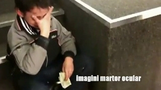 Imagini revoltatoare! Un copil de doar cativa ani a fost torturat de paznicii unui mall cu spray-ul paralizant - Uite-l cum arata si cum abia mai vorbeste dupa ce a inhalat piper
