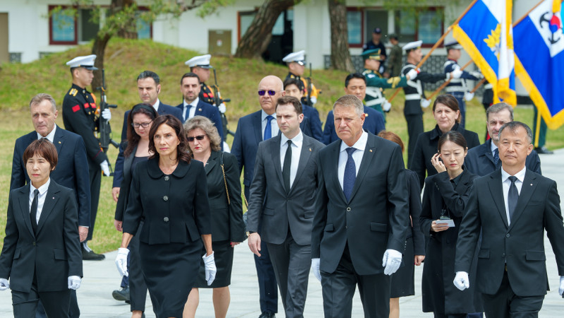 Carmen și Klaus Iohannis, vizită diplomatică în Coreea de Sud /Foto: Administrația Prezidențială