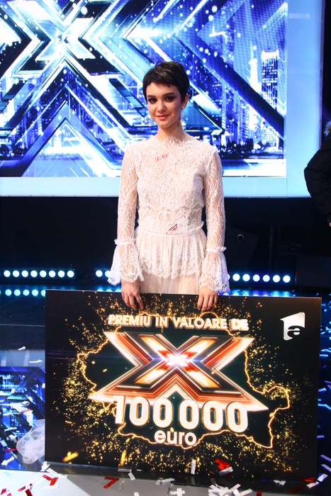 Olga Verbiţchi este câştigătoarea celui de-al şaselea sezon X Factor