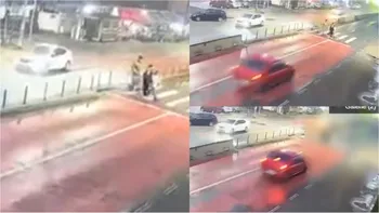 O mamă și copilul ei de 9 ani, spulberați pe o trecere de pietoni din Bragadiru. Camerele video au surprins momentul