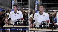 David Popovici s-a întors în România! Primele declarații după ce a câștigat două medalii de aur: ”Simți tensiunea din aer”