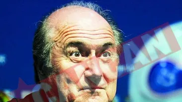 Sepp Blatter a distrus un bolid Mercedes