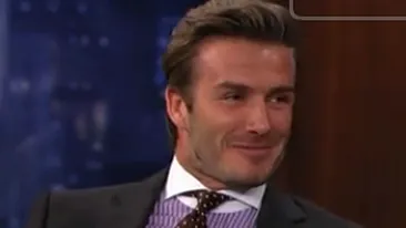 VIDEO David Beckham: Sotia mea e fericita ca vom avea o fetita. Nu mai voia inca un penis in casa