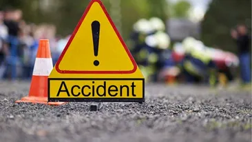 Patru răniți după impactul frontal dintre două mașini, pe DN 1, în județul Brașov