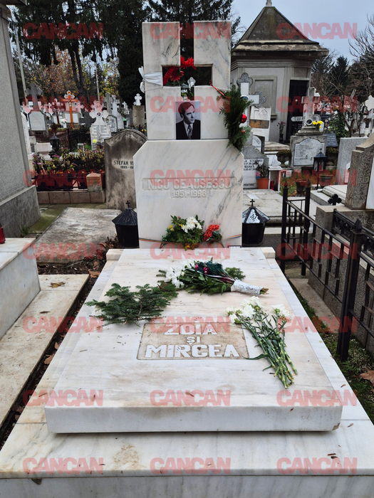 Mormântul lui Nicu, Zoia și Mircea Ceaușescu