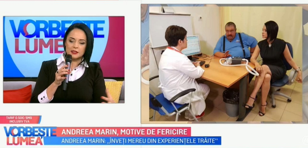 A purtat o ţinută neobişnuită pentru stilul ei: „Mergi la schit?”. Andreea Marin „se încuscreşte” cu fostul ei coleg, Cove: „Merg relaţiile cu băieţii mai mici”