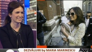 Maria Marinescu isi linisteste copilul cu feonul!