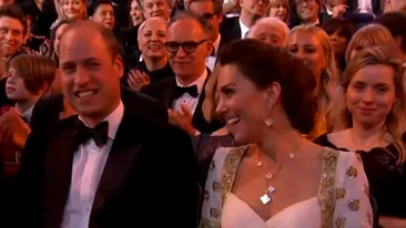 Brad Pitt a glumit pe seama prințului Harry la Premiile BAFTA. Ce reacții au avut  William și Kate