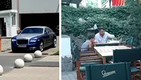 Andrei Duban, la volanul unui Rolls Royce de peste 100.000 de euro. Cum a fost surprins actorul alături de fiul lui pe litoral. VIDEO