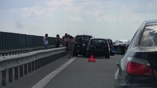 S-a intamplat pe Autostrada Soarelui, in urma cu putin timp! Ce au patit soferii care se intorceau de la mare