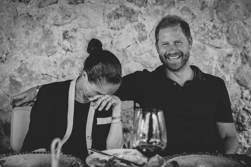 Meghan și Harry, sursa-captură social media Meghan Markle