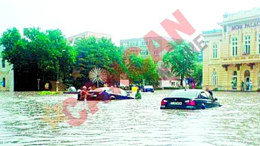 Romania, inecata in apa de ploaie