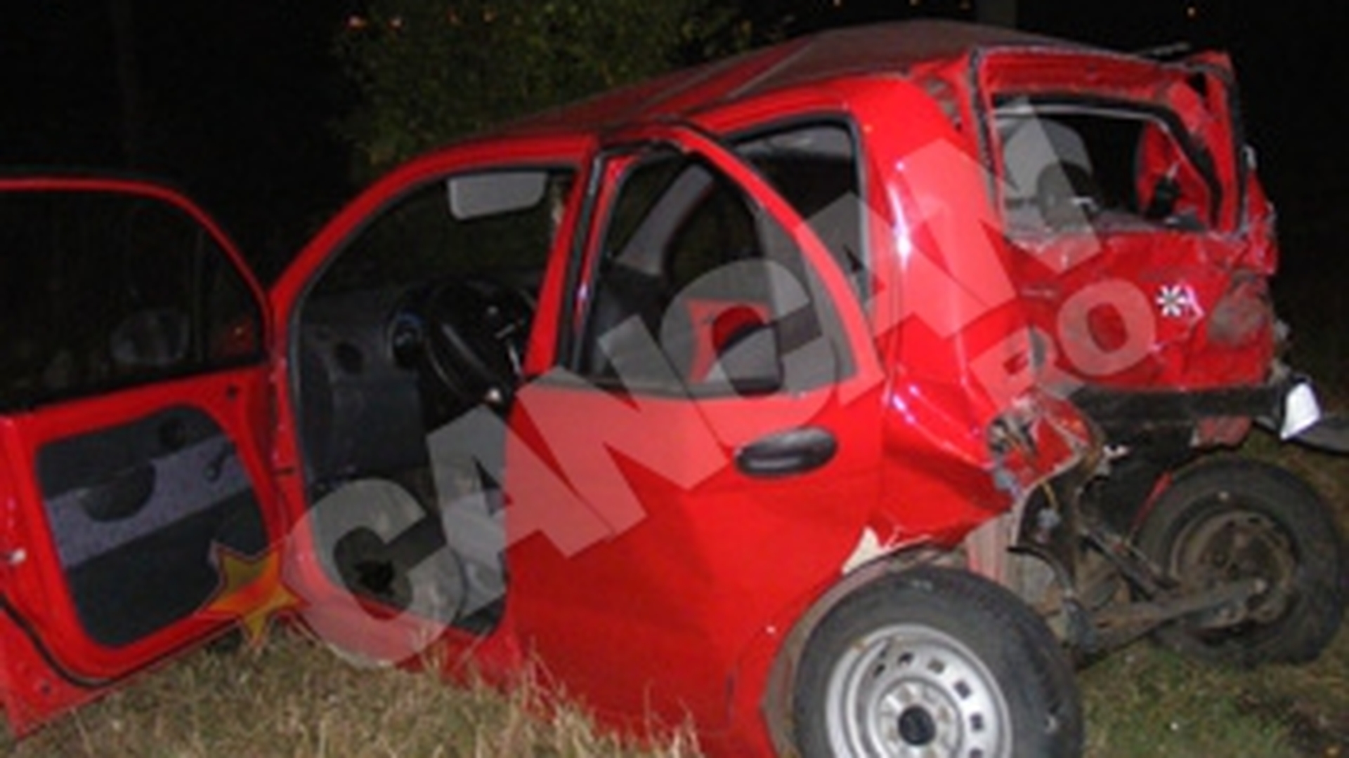 Matiz "sifonat" de ambulanta