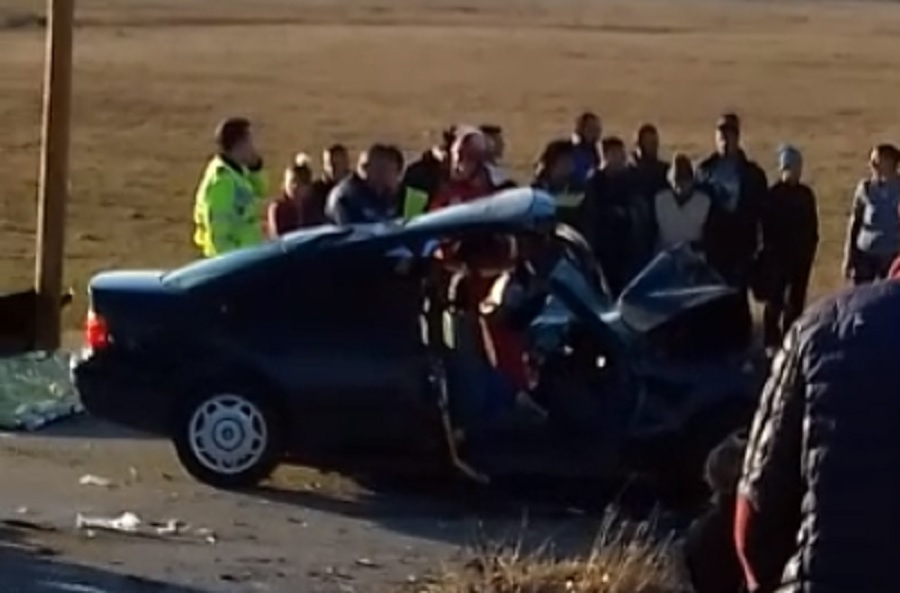 Grav accident de circulație în Vârvoru de Jos, Dolj