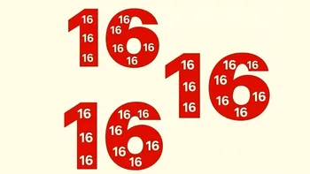 Test IQ exclusiv pentru genii | Câți de 16 sunt, în total, în această imagine?