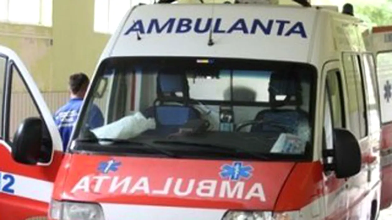 O ambulanta a fost implicata intr-un accident rutier in Brasov