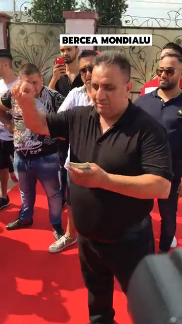 "Bercea Mondialu" a aruncat cu bani la petrecerea dată în cinstea lui Emi Pian