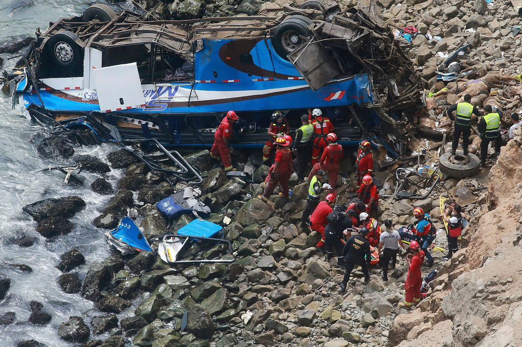Tragic accident în Peru