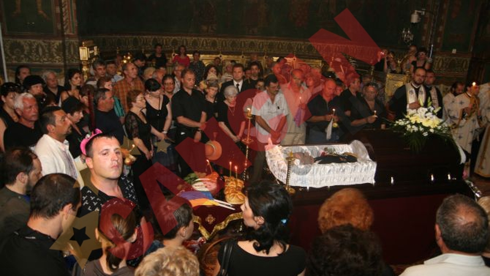 Jean Constantin a fost inmormantat pe aleea principala a Cimitirului Central din Constanta