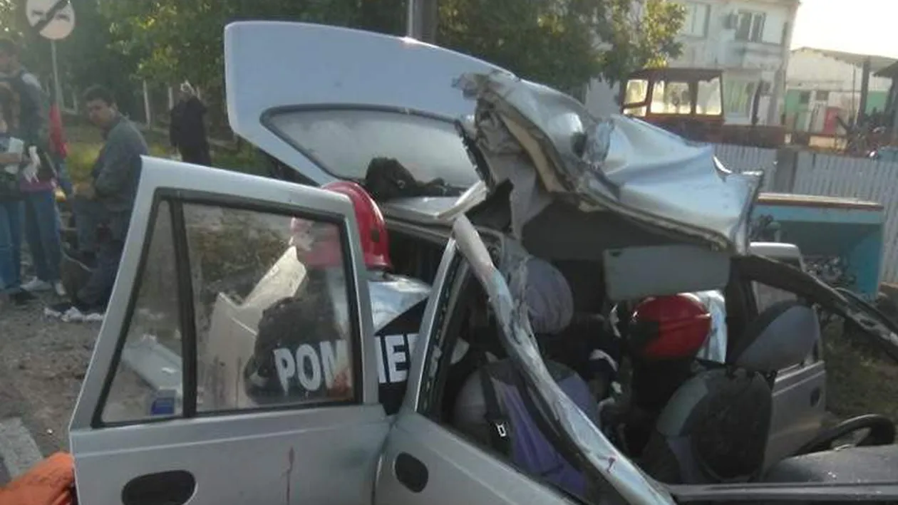 Accident grav pe DN 41, la Greaca! Patru oameni au fost răniți