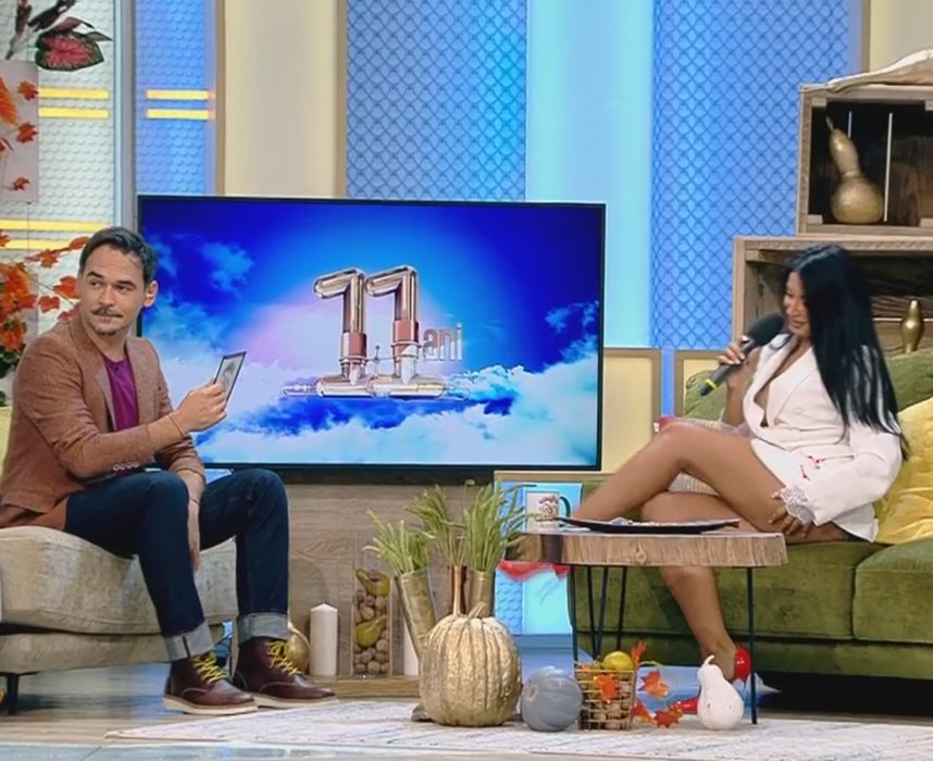 Gafă uriașă în direct la Antena 1! Rochia Elenei Ionescu s-a ridicat și s-a văzut tot, la Neatza cu Răzvan și Dani