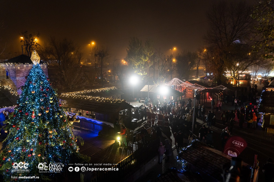 Decembrie de Poveste la Opera Comică pentru Copii
