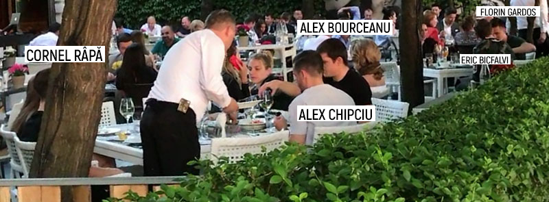 Râpă, Bourceanu şi Chipciu nu s-au salutat deloc cu Gardoş şi Bicfalvi, aflaţi în apropiere