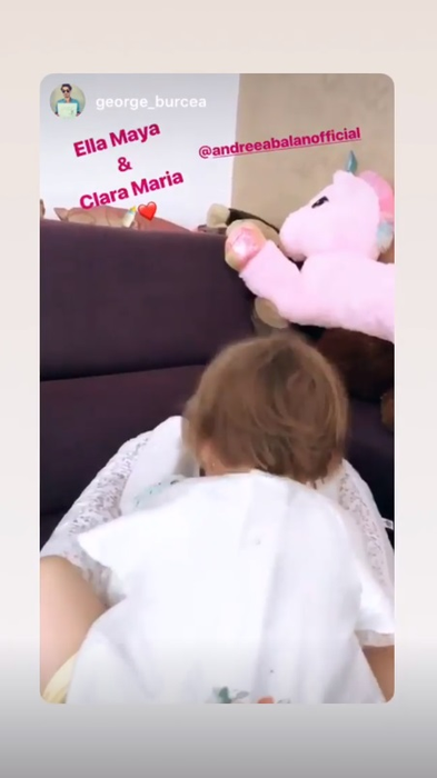 Imagini emoționante acasă la Andreea Bălan! Ce s-a întâmplat cu micuța Clara