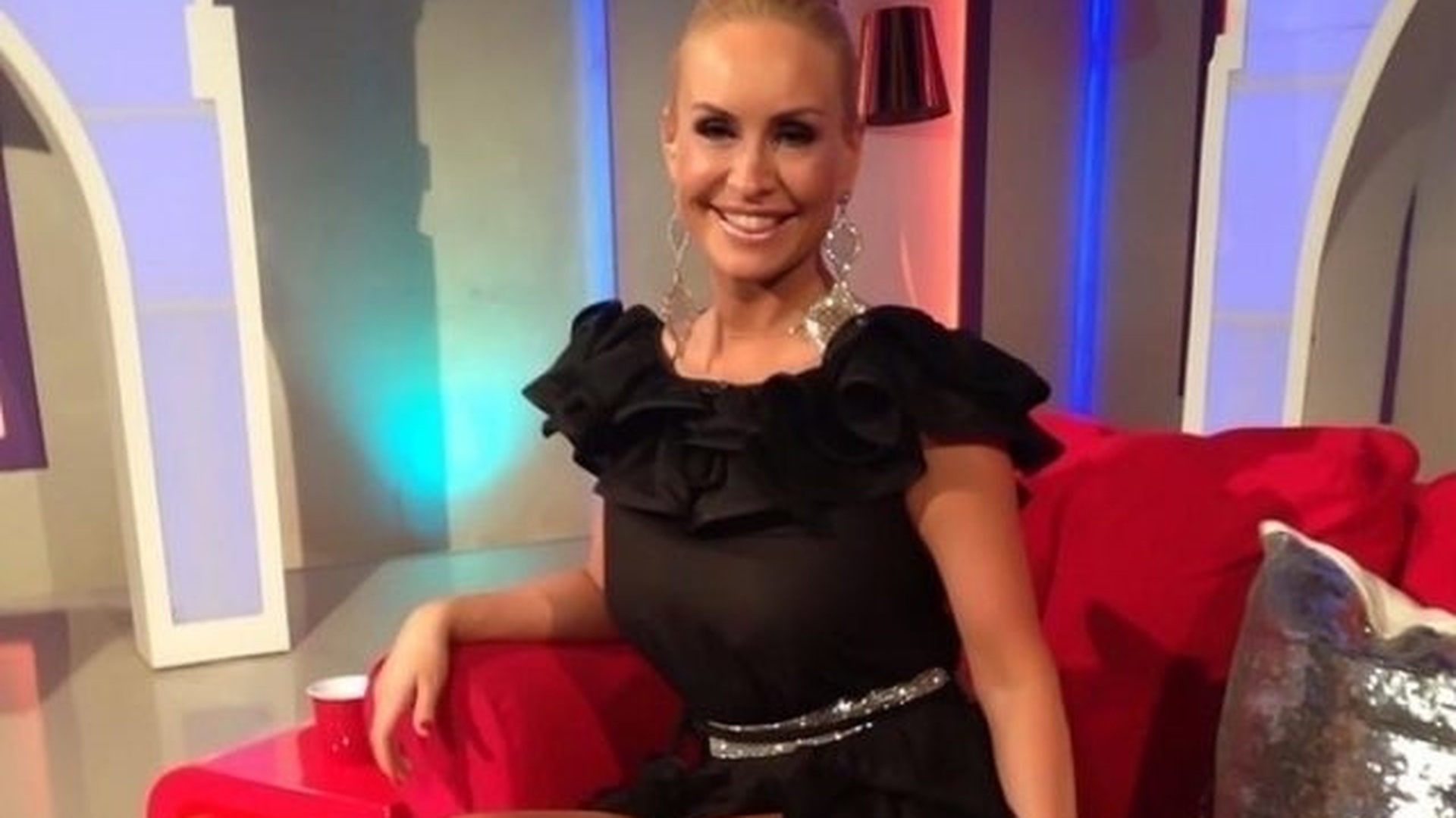 Vica Blochina, cu ochiul umflat la filmări! Ce a păţit vedeta