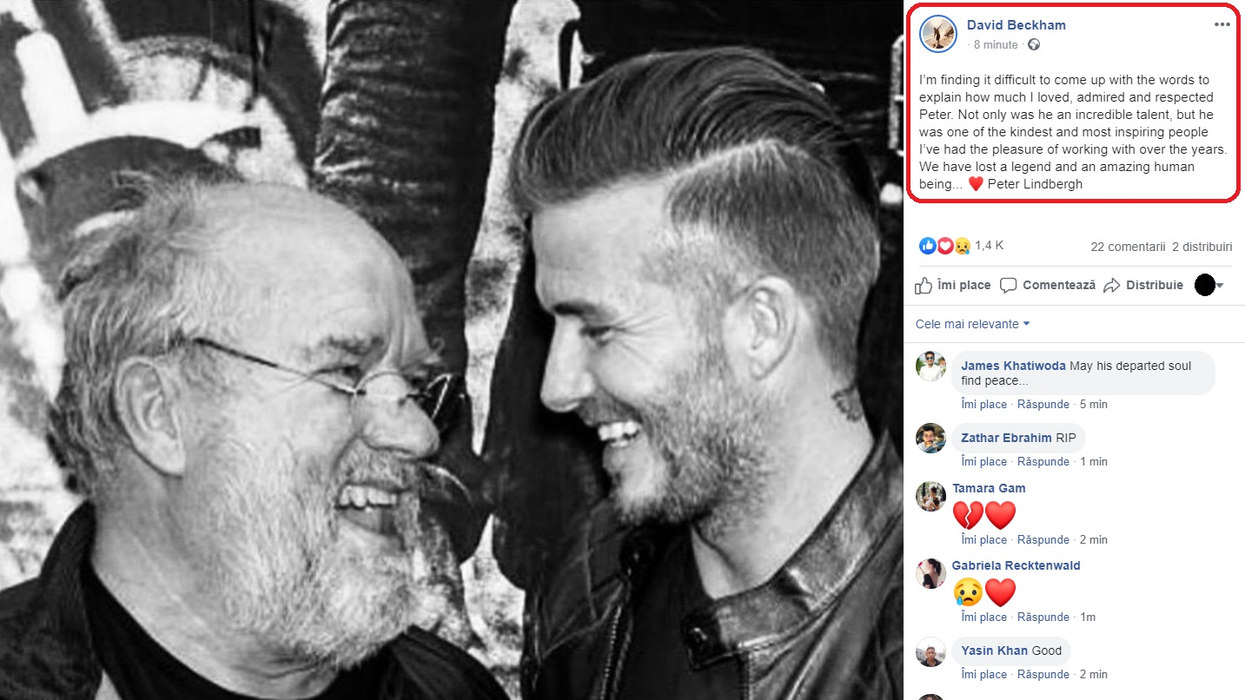 David Beckham, în doliu. Mesajul cutremurător transmis de fostul fotbalist