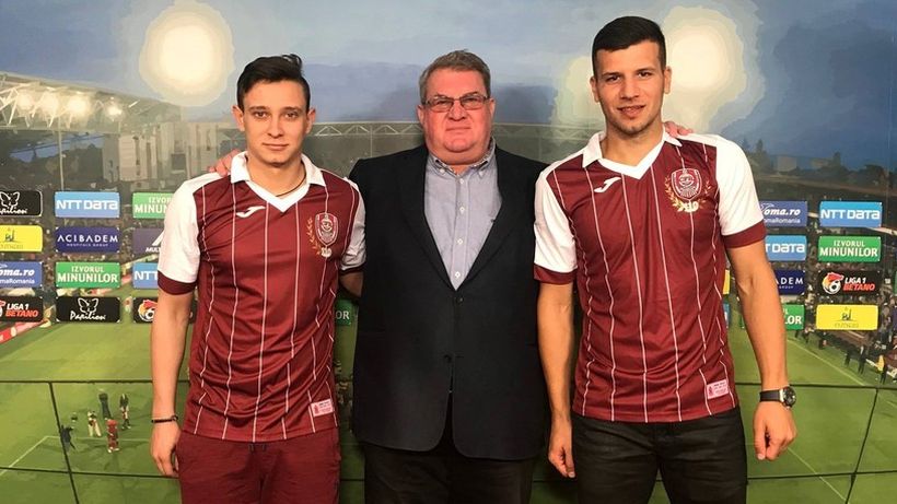 Ţucudean şi Costache, prezentaţi oficial de CFR Cluj!