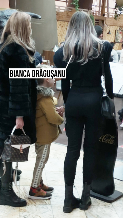 Bianca Drăgușanu, periplu prin mall