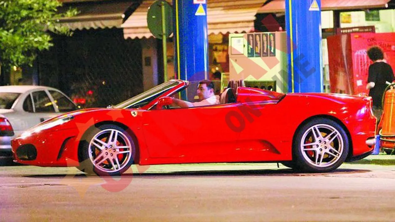 Durduliul Iorgovan si-a scos Ferrari-ul la plimbare